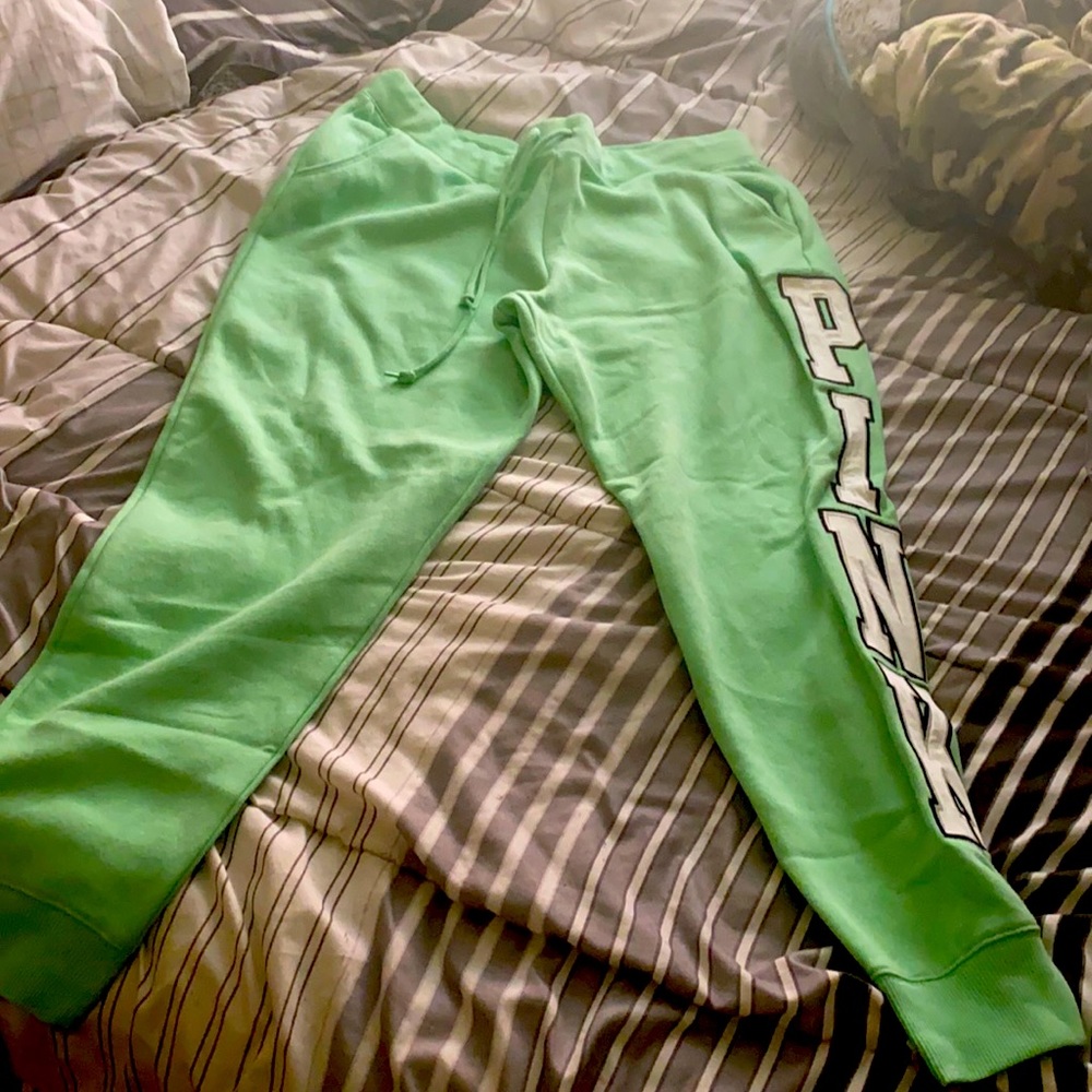 Pink sweats